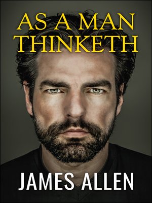 cover image of As a Man Thinketh